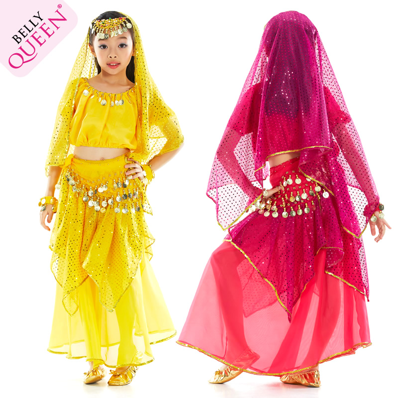 Dancewear Polyester Belly Dance Costumes For Children Dancewear Polyester Belly Dance Costumes For Children